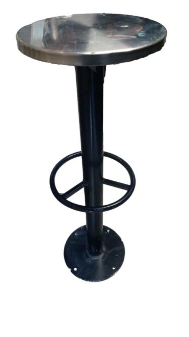 Butaco de cafeteria con anclaje al piso 81 Cm Gris